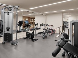 Gym at The New York EDITION