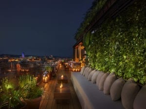 The Roof Bar at Night