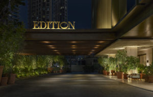 Entrance to EDITION hotel